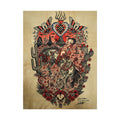 Betty boop hand painted western print