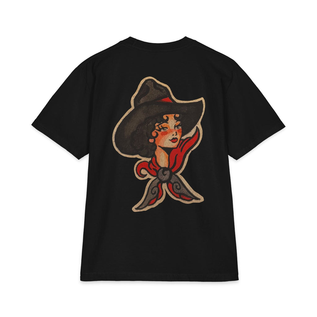 Ed Smith Cowgirl Tattoo Graphic T-Shirt —