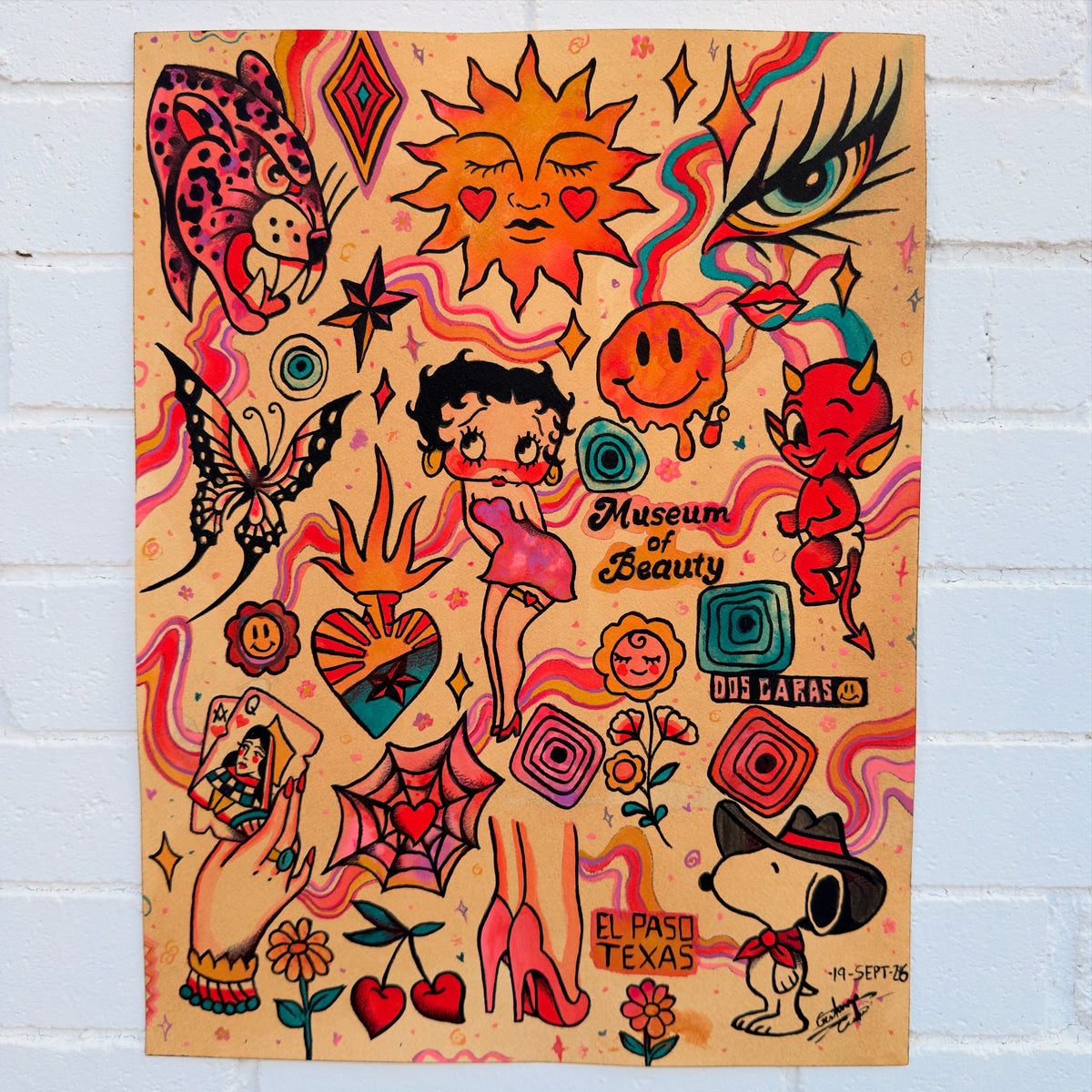 MUSEUM OF BEAUTY FLASH SHEET