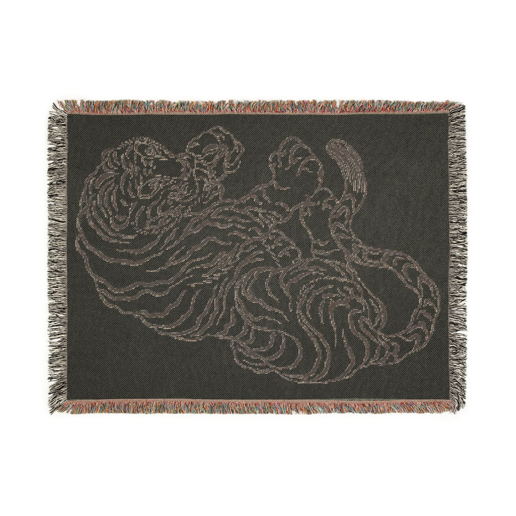 Tigre San Marcos No. 1 Woven Blanket — Throw Blanket for Living Room & Gift